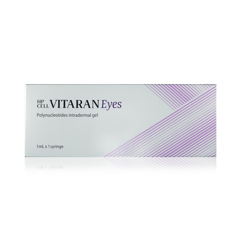 Vitaran Eyes polynucleotide skin booster, 1x1ml, periocular rejuvenation, for licensed UK aesthetic practitioners