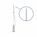 PDO screw thread, 27G x 38mm, twisted with sharp needle, 10pcs, for facial volumising