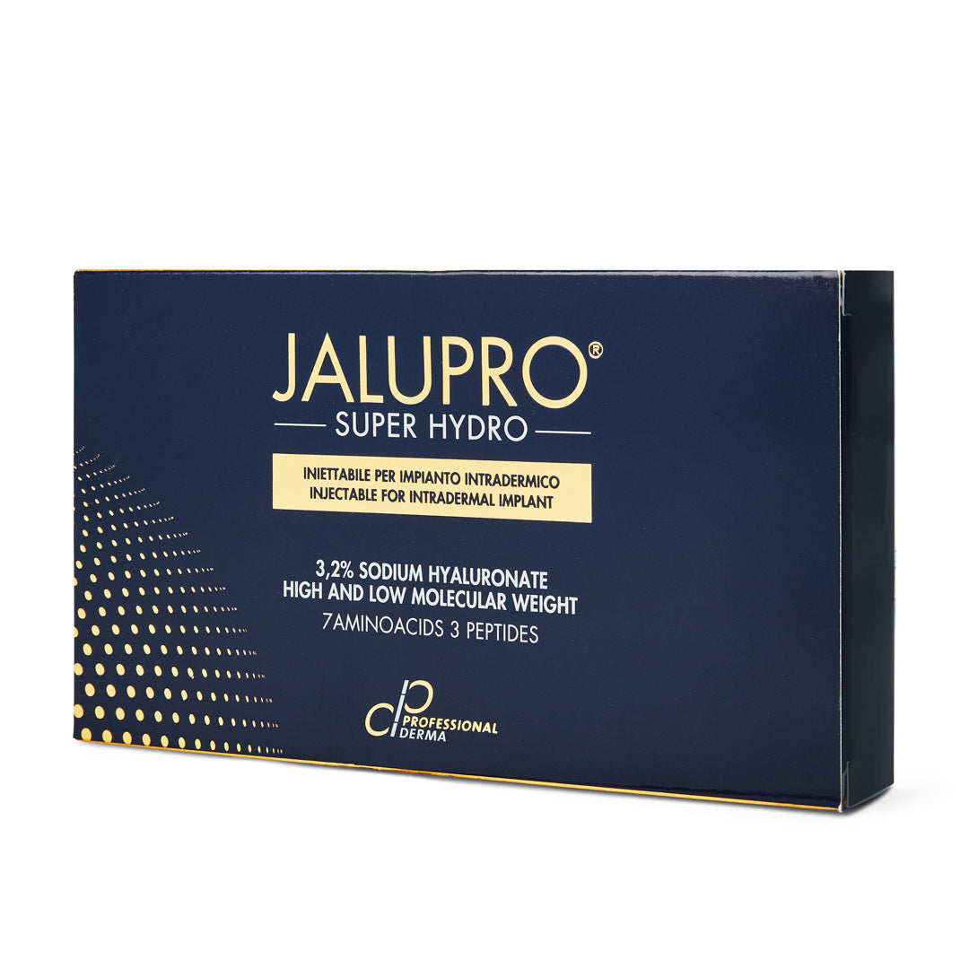 Jalupro Super Hydro skin booster, hydrating rejuvenation, for licensed UK aesthetic practitioners