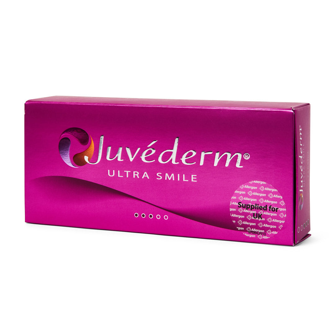 Juvederm Ultra Smile dermal filler, 2x0.55ml, for licensed UK aesthetic practitioners