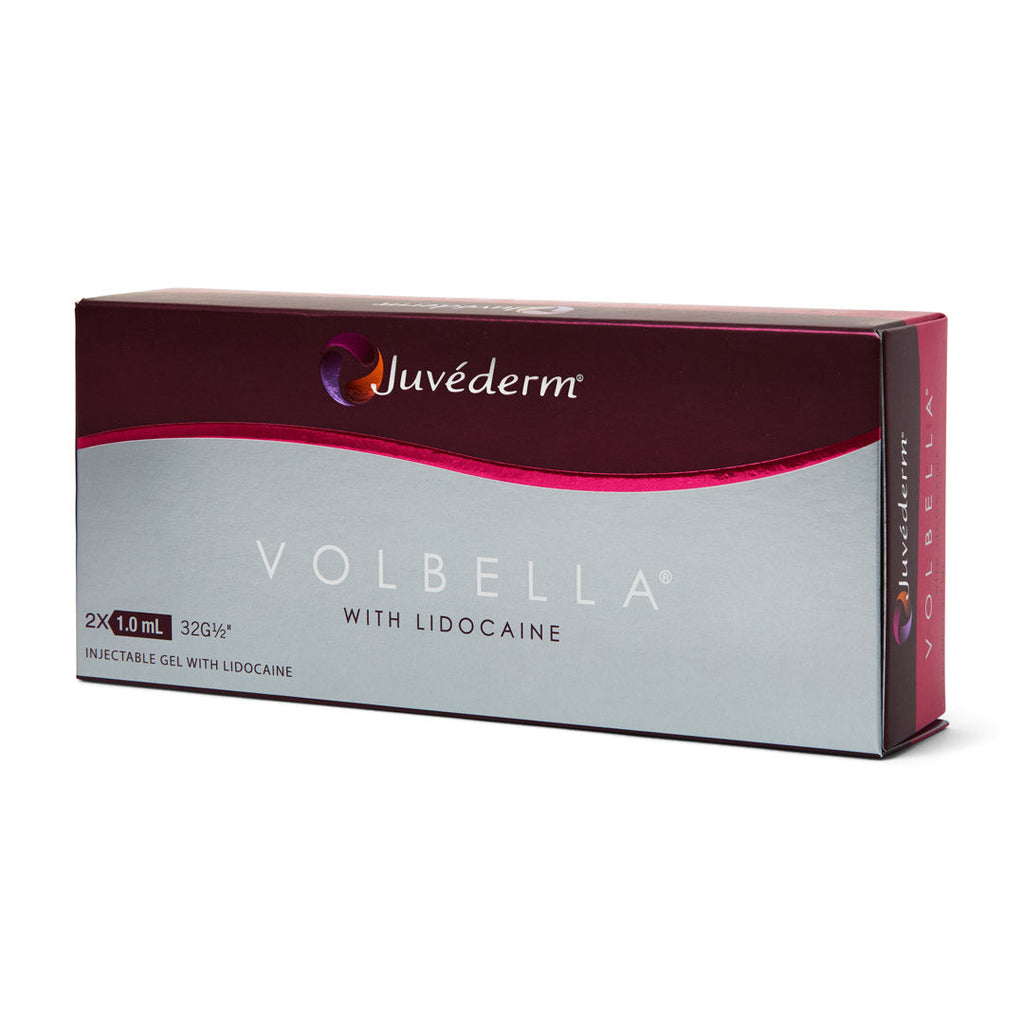 Juvederm Volbella dermal filler, 2x1ml, with lidocaine, for licensed UK aesthetic practitioners