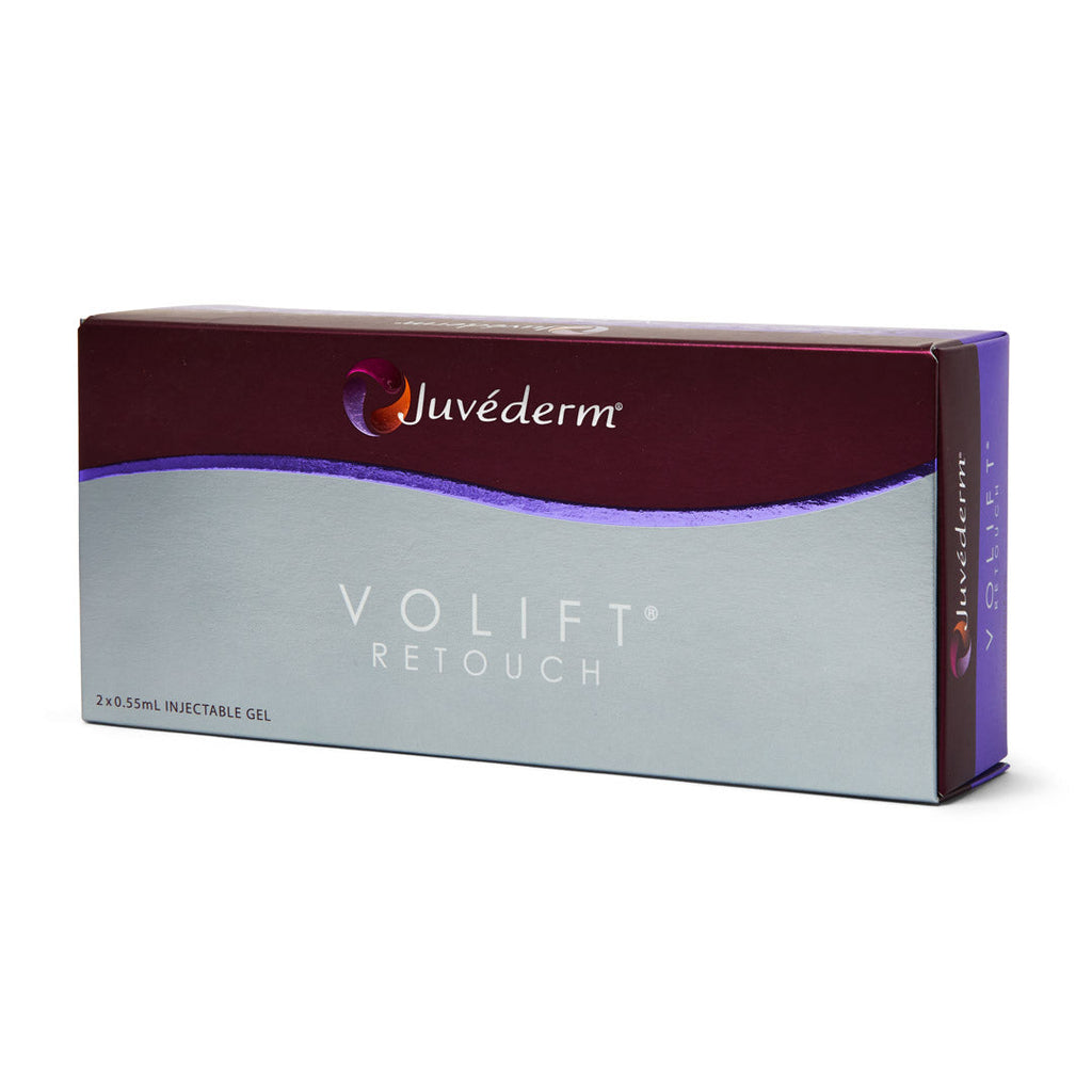 Juvederm Volift Retouch dermal filler, 2x1ml, with lidocaine, for licensed UK aesthetic practitioners