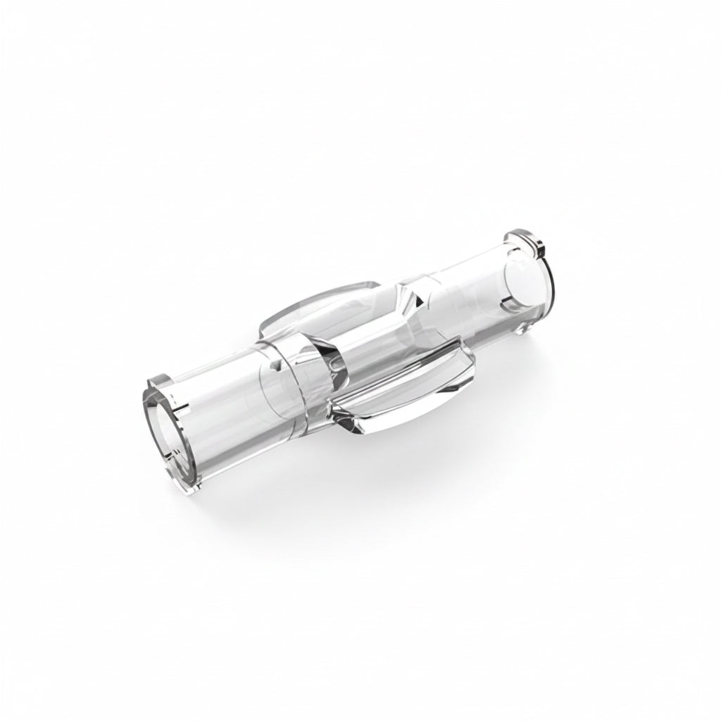 Syringe mixing tube, injectable product mixing, for UK aesthetic practitioner clinics