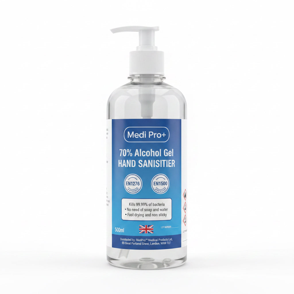 MediPro 70% Alcohol Hand Sanitiser 500ml With Pump