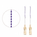 PDO cog thread, 19G x 38mm, 5pcs, medium gauge for nose and perioral lifting