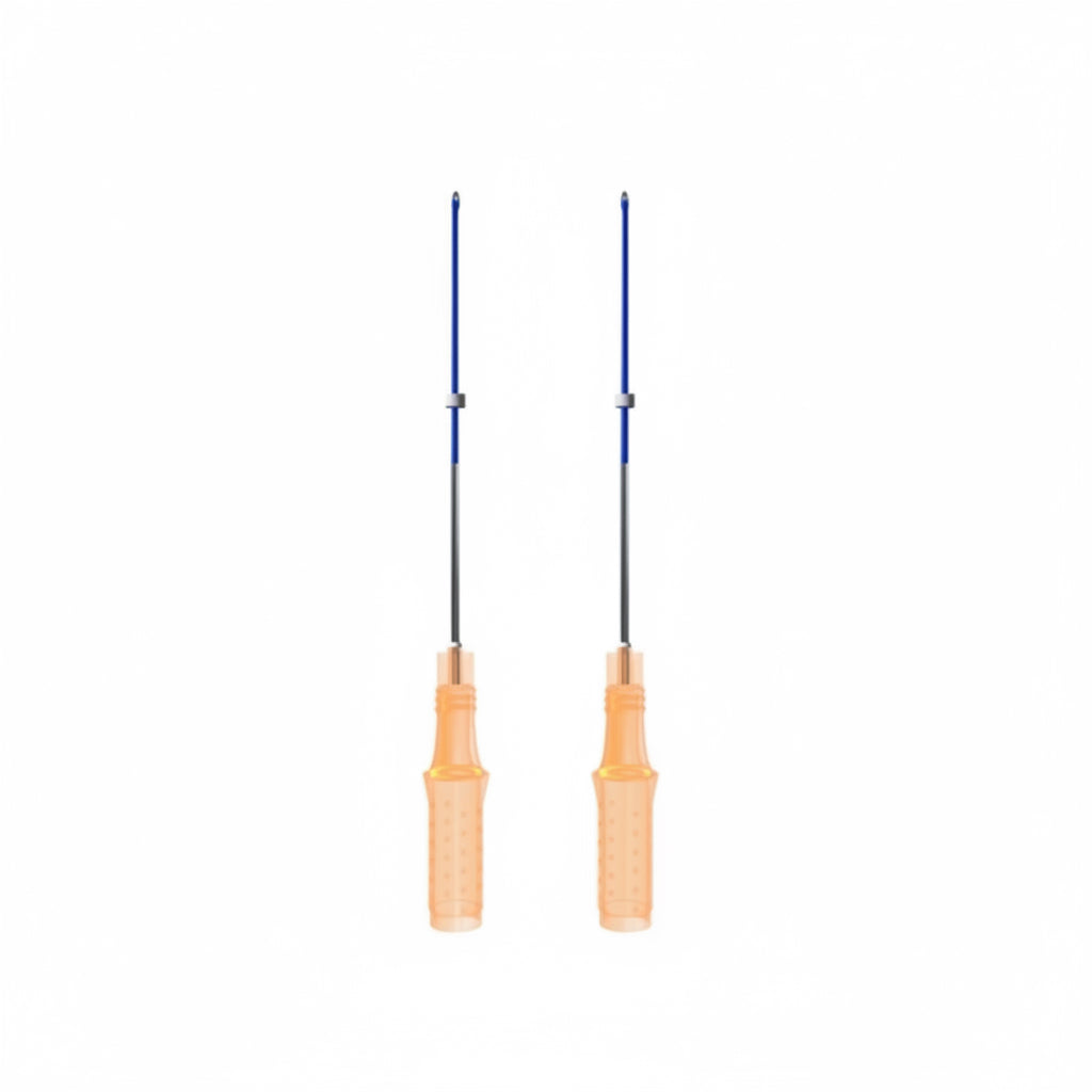 PDO monofilament thread, 26G x 90mm, extra-long for comprehensive neck and body lifting