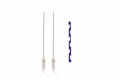 PDO moulding cog thread, 18G x 100mm, 5pcs, press-moulded barbs for facial and neck lift