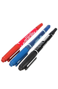 Microblading skin marker pen double-ended for SPMU eyebrow outlining, for licensed UK permanent makeup technicians
