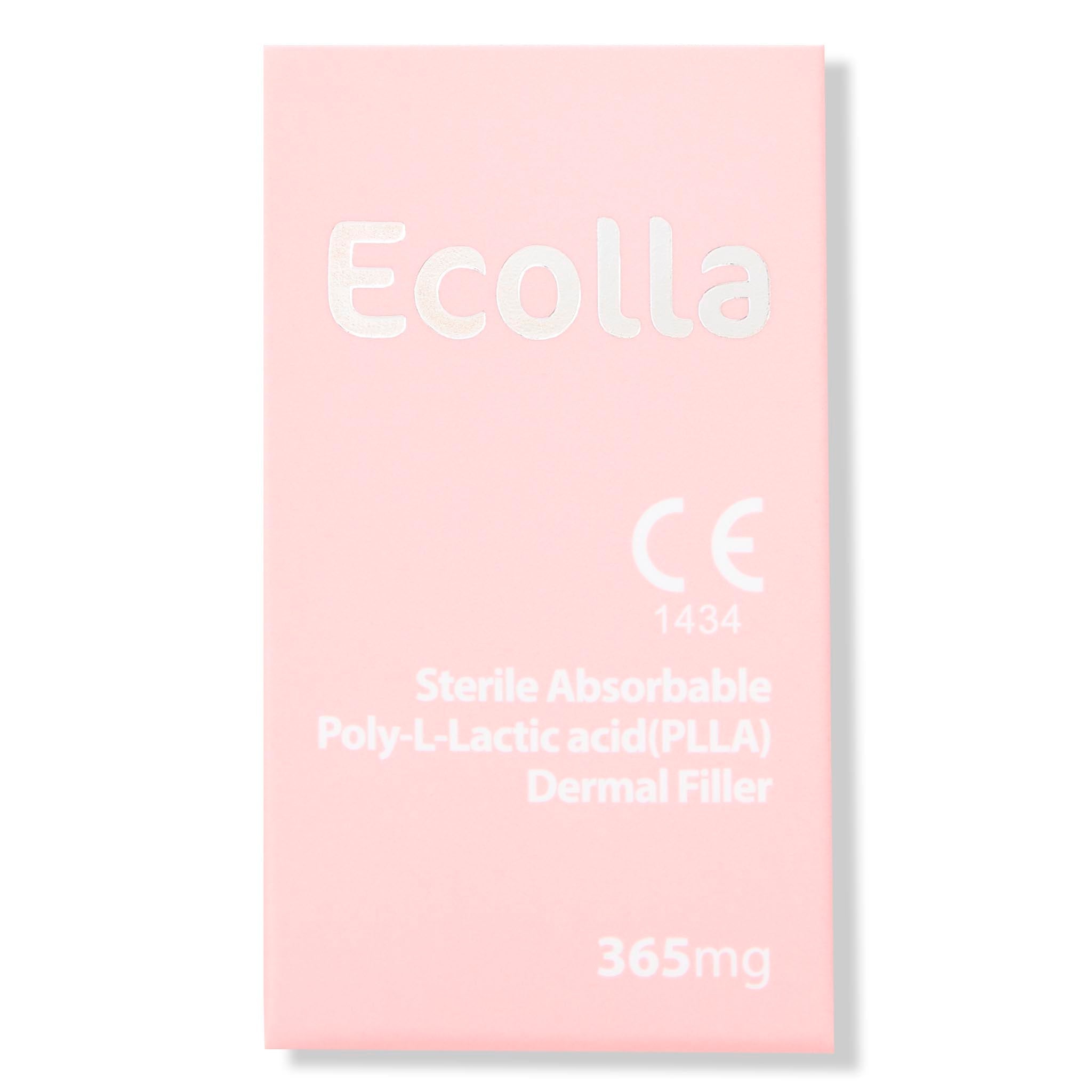 ECOLLA PLLA collagen-stimulating filler, 365mg, 1 vial, for licensed UK aesthetic practitioners