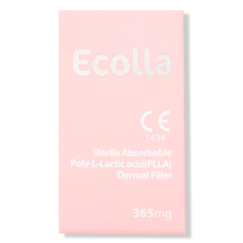 ECOLLA PLLA collagen-stimulating filler, 365mg, 1 vial, for licensed UK aesthetic practitioners