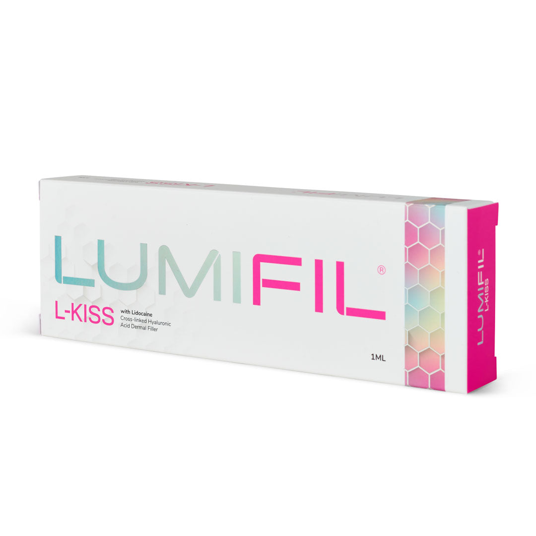 Lumifil L-Kiss dermal filler, 1ml, with lidocaine, for licensed UK aesthetic practitioners