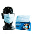 Surgical face masks Type IIR, 50-pack box, fluid-resistant clinical masks for clinic staff