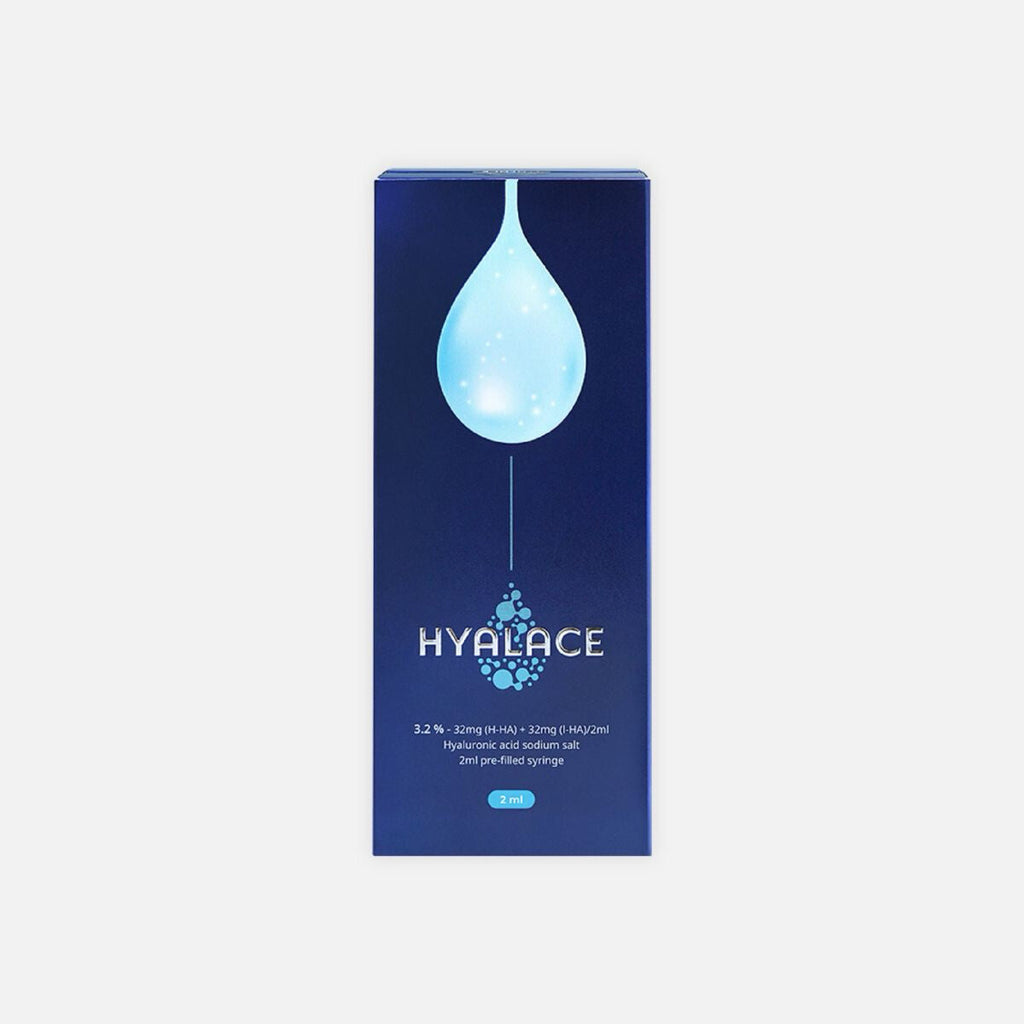 Hyalace Skin Booster, 64mg per 2ml, hyaluronic acid rejuvenation, for licensed UK aesthetic practitioners