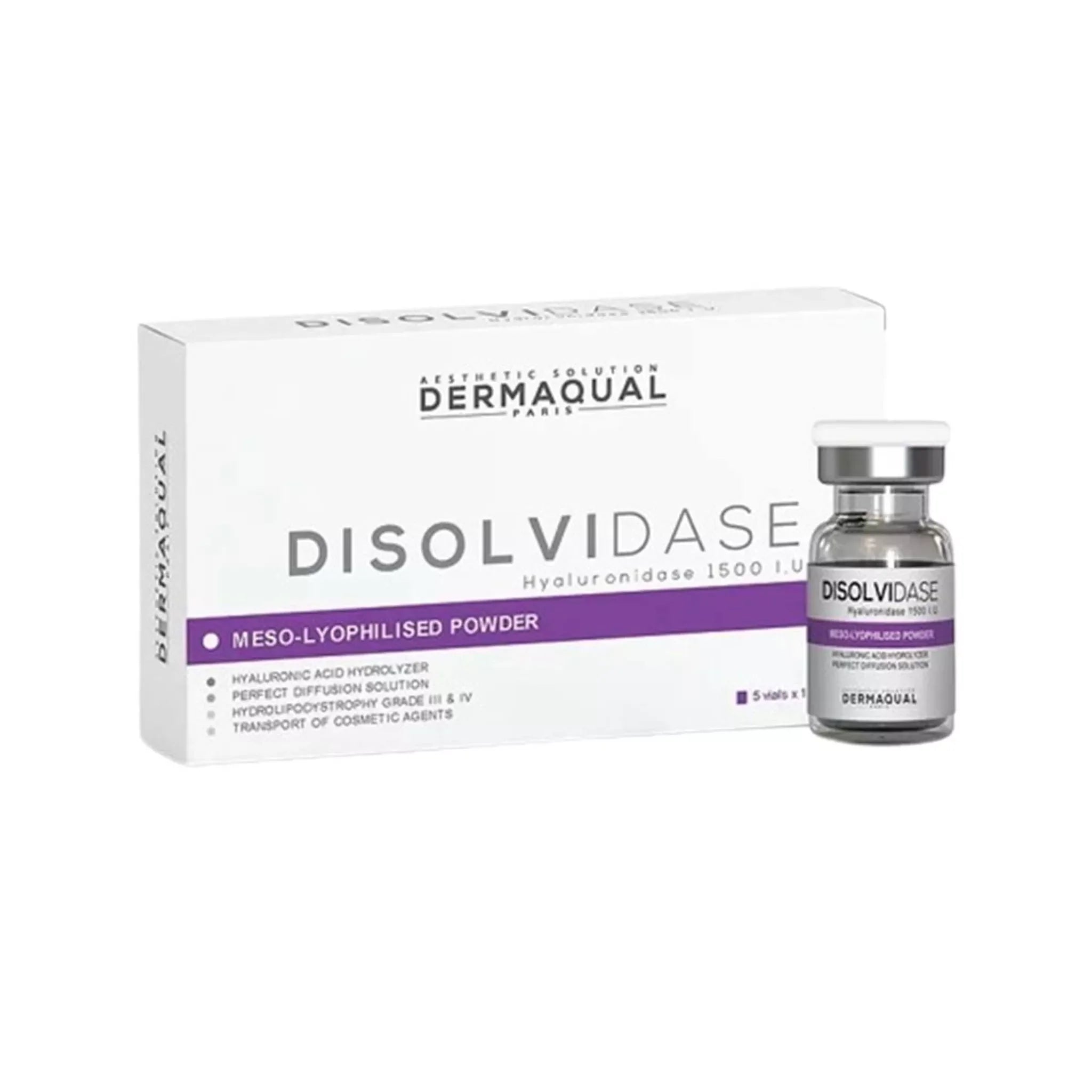 Disolvidase 5 x 1500 I.U (box)