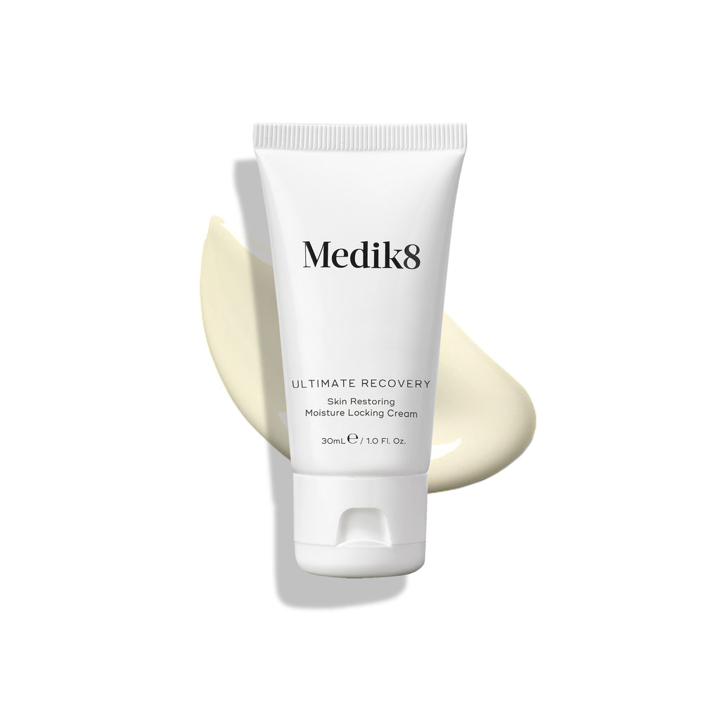 Medik8 Ultimate Recovery moisture locking cream, 30ml, post-procedure skin restoration for UK clinics