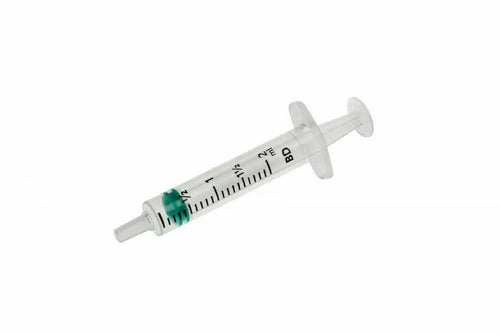 BD Emerald 2ml hypodermic syringe, Luer slip concentric, 100 pack, for UK aesthetic clinics
