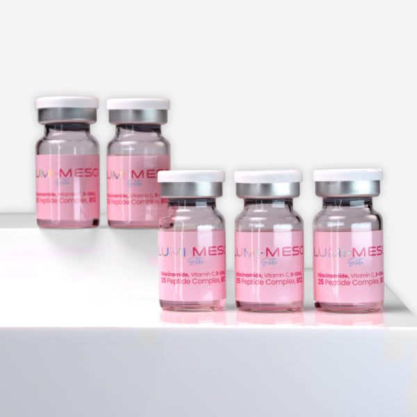 LUMI-MESO ELITE microneedling serum, single 5ml vial, premium professional treatment