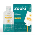 ZOOKI collagen 5,000mg, tropical sachets, 14-pack marine peptide wellness supplement