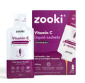 ZOOKI liposomal vitamin C liquid, acai berry sachets, 14-pack professional wellness supplement