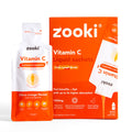 ZOOKI liposomal vitamin C liquid, citrus orange sachets, 14-pack antioxidant supplement for clinics