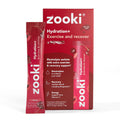 ZOOKI electrolytes plus exercise recovery formula, cherry sachets, 30-pack hydration supplement