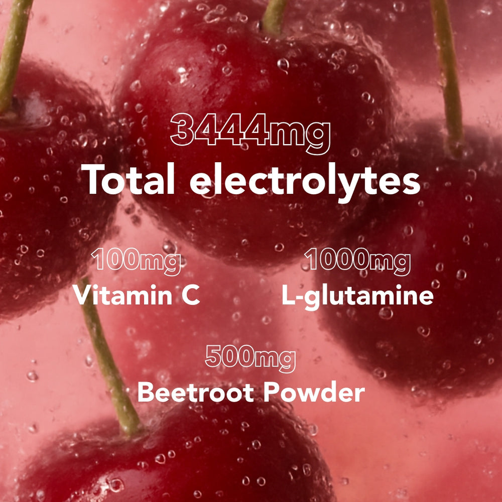 Electrolytes+Exercise and Recover.     Cherry - 30 pls