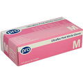 Ultraflex pink nitrile glove, powder-free, large, 100 pack, for UK aesthetic clinic use