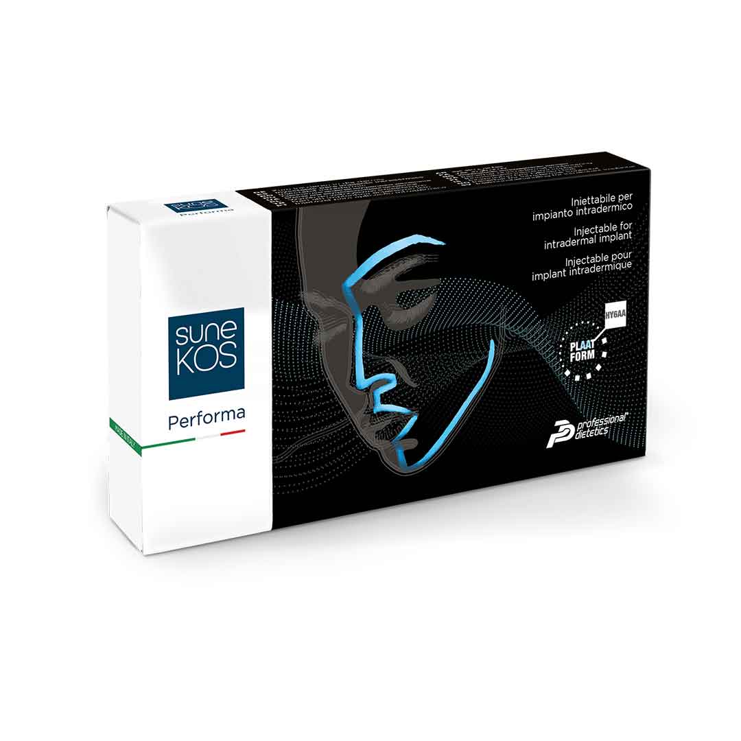 Sunekos Performa amino acid skin booster, 2x3ml, for licensed UK aesthetic practitioners