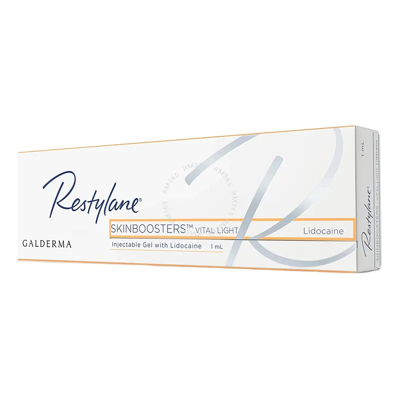 Restylane Skinboosters Vital Light with lidocaine, 1x1ml, skin booster, for licensed UK aesthetic practitioners