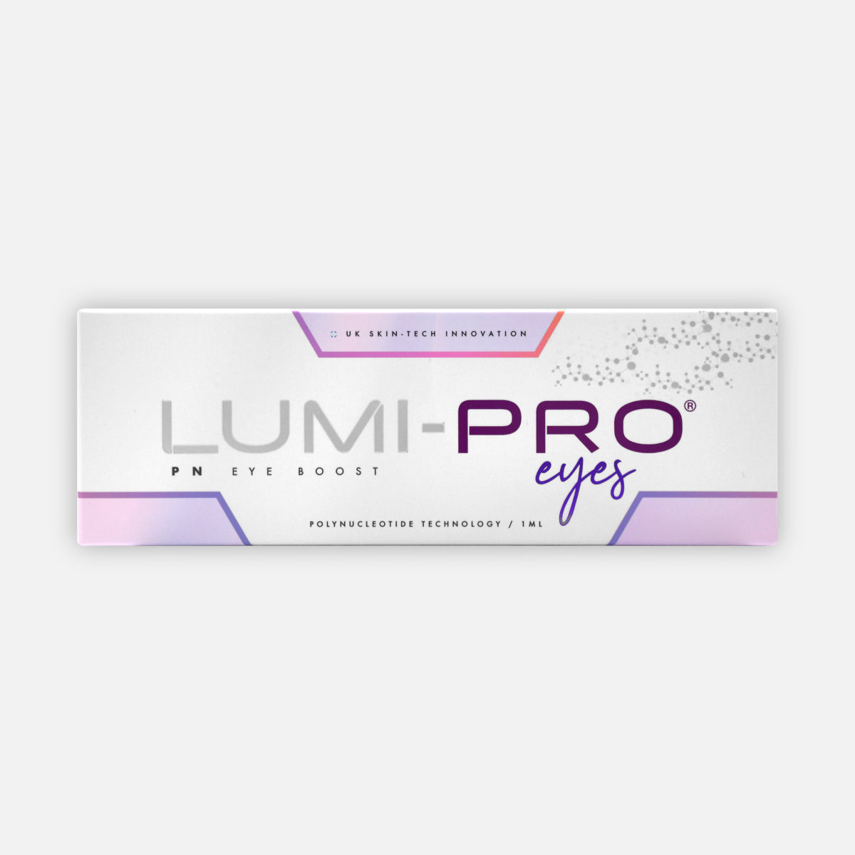 Lumi-Pro Eyes PN skin booster 1ml per pack, 5mg/ml polynucleotide, for licensed UK permanent makeup eyeliner aftercare