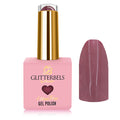 Glitterbels Autumn Rose hema free gel polish 14ml soak-off for UK nail technicians and salons