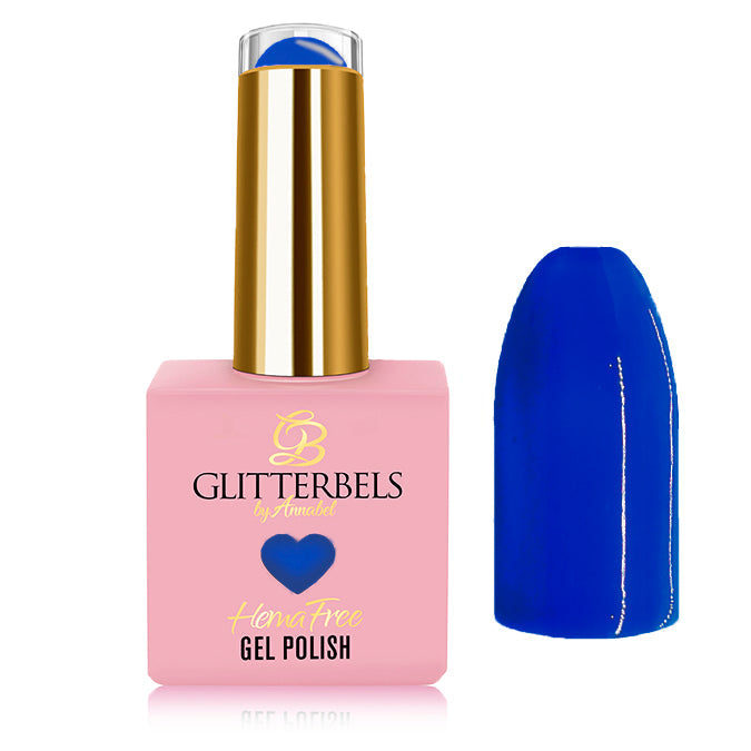 Glitterbels With A Bang hema free gel polish 14ml soak-off for UK nail technicians and salons
