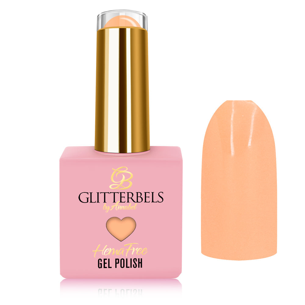 Glitterbels Easy Tiger hema free gel polish 14ml soak-off for UK nail technicians and salons