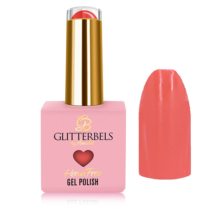 Glitterbels Happy Days hema free gel polish 14ml soak-off for UK nail technicians and salons