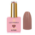 Glitterbels Mochaccino hema free gel polish 14ml soak-off for UK nail technicians and salons