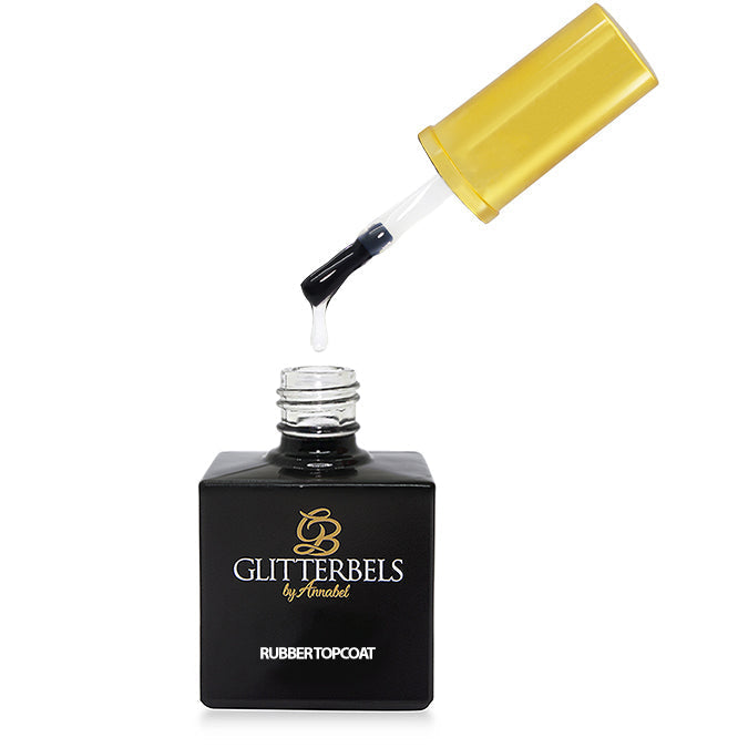 Glitterbels Rubber Top Gel UK nail supplies for professional nail technicians and salons