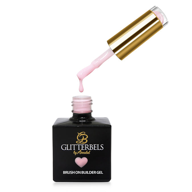 Glitterbels Glitterbels Brush On Builder.                          Soft Shinmer brush for gel art and acrylic application ...