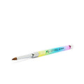 Glitterbels Rainbow Glitter 3D Brush brush for gel art and acrylic application by UK nail technicians