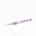 Glitterbels 20mm Gel Liner Detail Brush (Pastel glitter) brush for gel art and acrylic application by UK nail technicians
