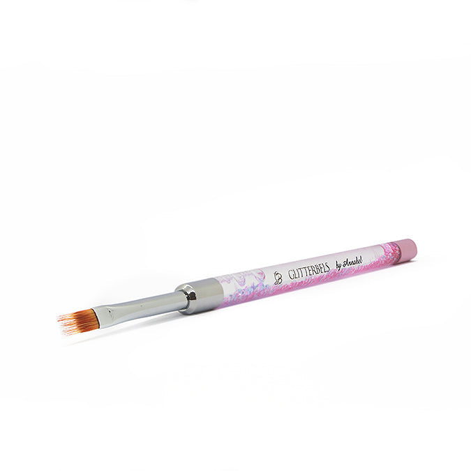 Glitterbels Gel Ombre Brush brush for gel art and acrylic application by UK nail technicians