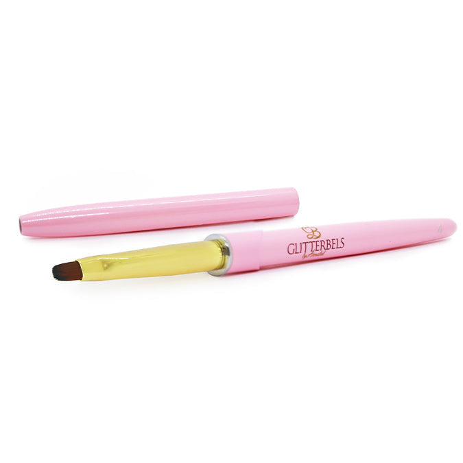 Glitterbels Glitterbels Unbelievabel Gel Brush - Oval size 8 unbelievabel gel for UK nail technicians and beauty salons