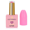 Glitterbels Pink Popsicle hema free gel polish 14ml soak-off for UK nail technicians and salons