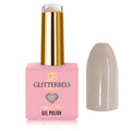 Glitterbels Hazelnut Latte hema free gel polish 14ml soak-off for UK nail technicians and salons