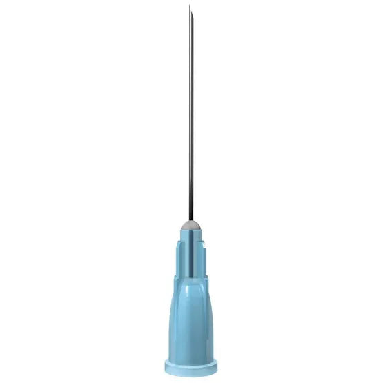 Unisharp 23G 32mm 0.6mm blue needle, 100 pack, for UK aesthetic clinics
