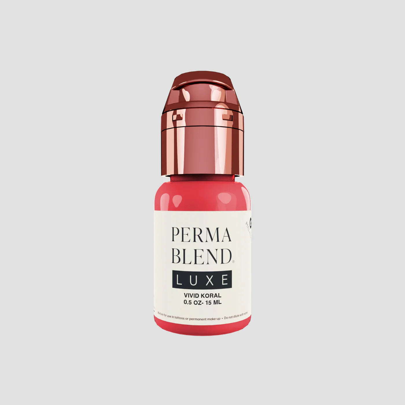 Perma Blend Luxe lip pigment vivid koral, EU REACH compliant, for licensed UK permanent makeup lip blush artists
