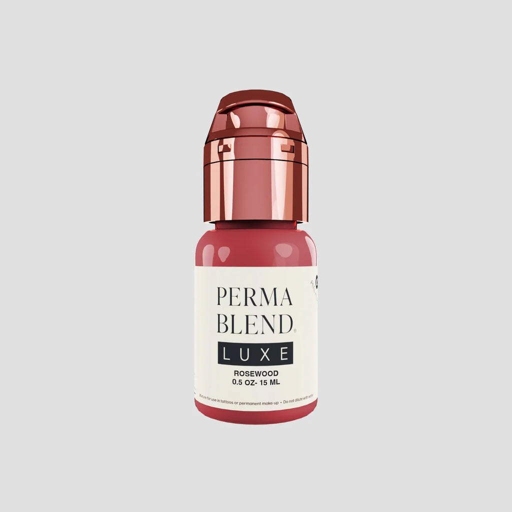 Perma Blend Luxe lip pigment rosewood, EU REACH compliant, for licensed UK permanent makeup lip blush artists