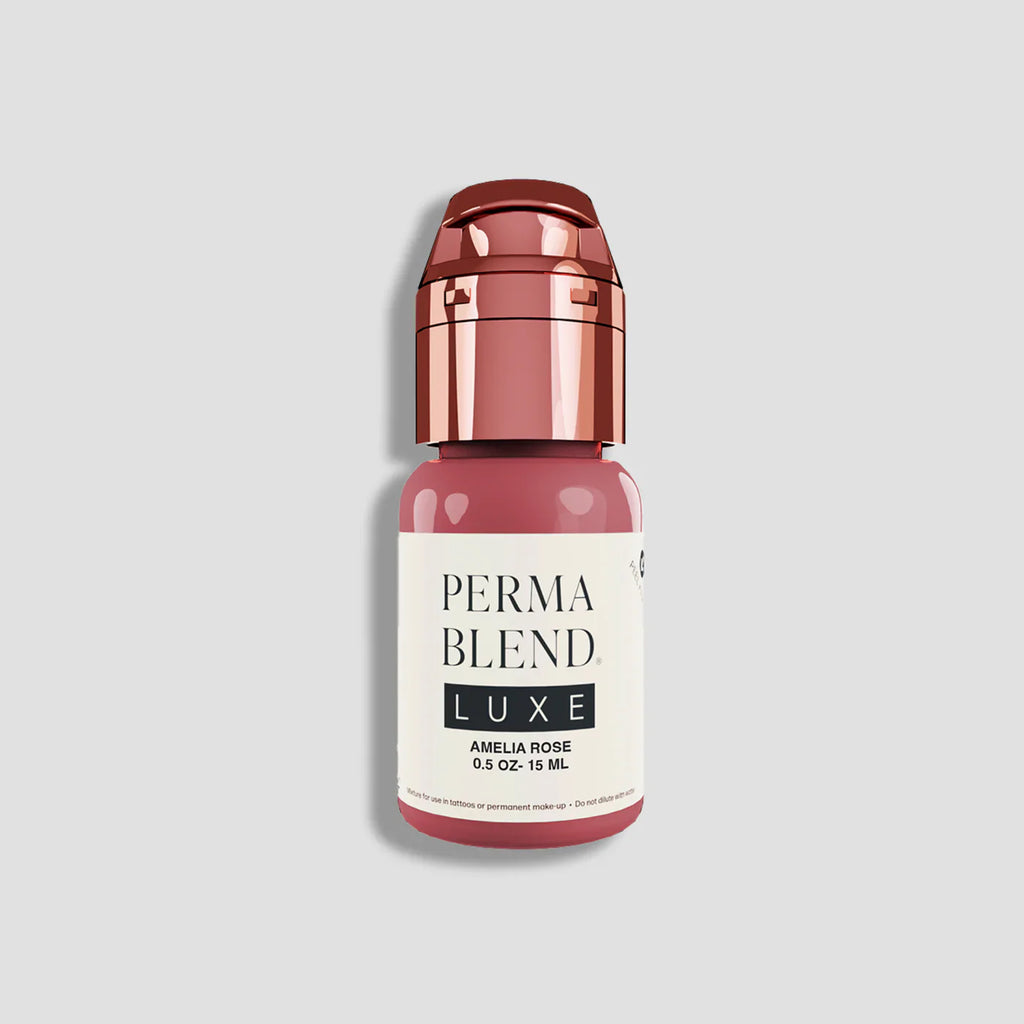 Perma Blend Luxe lip pigment Amelia rose, EU REACH compliant, for licensed UK permanent makeup artists