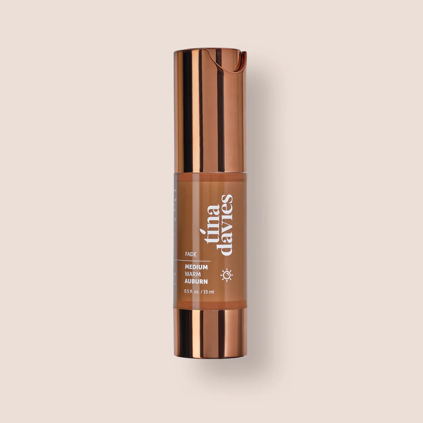 Tina Davies Fade eyebrow pigment medium warm auburn, for licensed UK permanent makeup artists