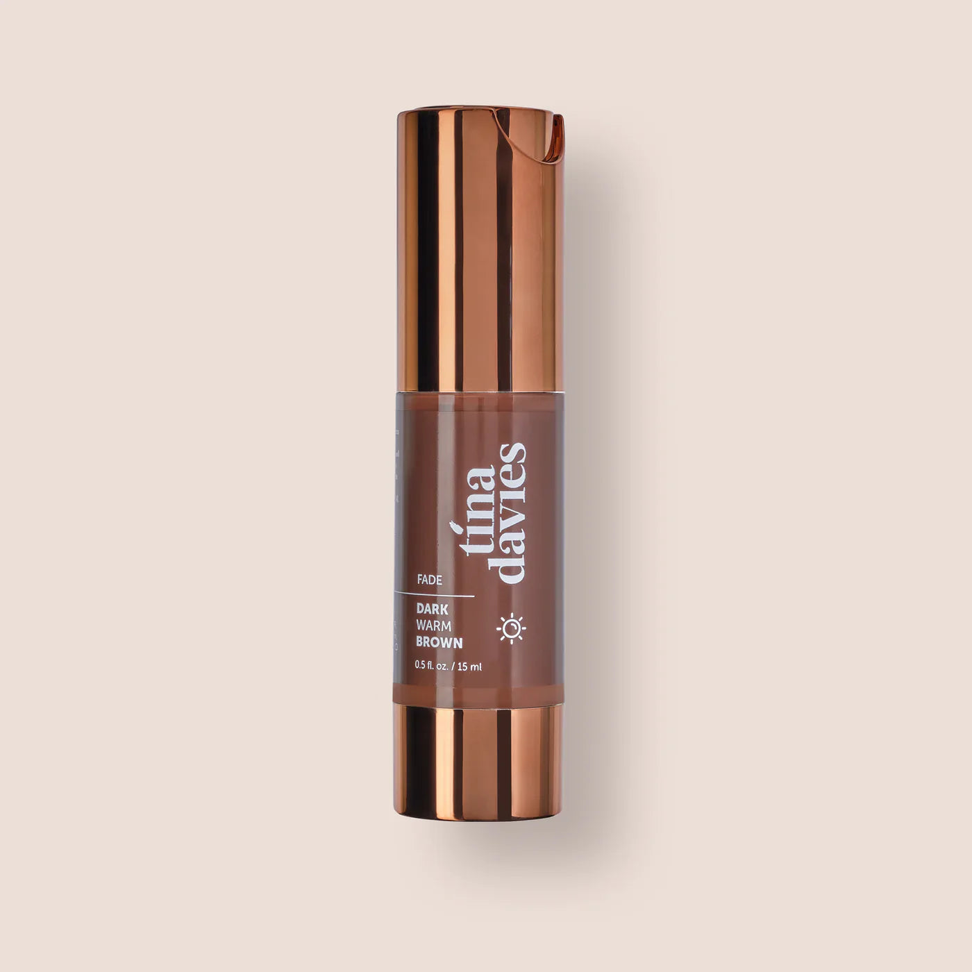 Tina Davies Fade eyebrow pigment dark warm brown, for licensed UK permanent makeup artists