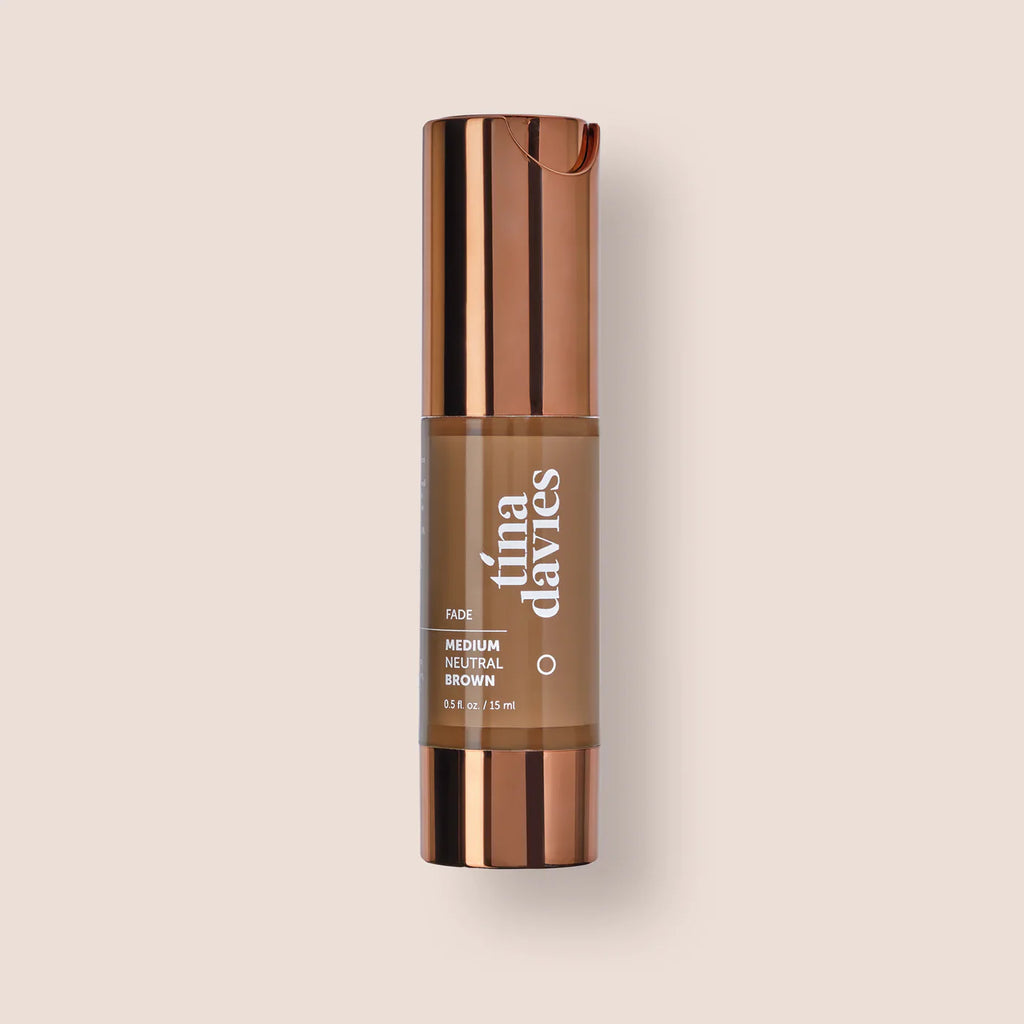 Tina Davies Fade eyebrow pigment medium neutral brown, for licensed UK permanent makeup artists